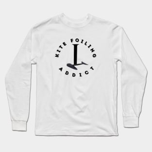 Kite Foiling Addict Long Sleeve T-Shirt